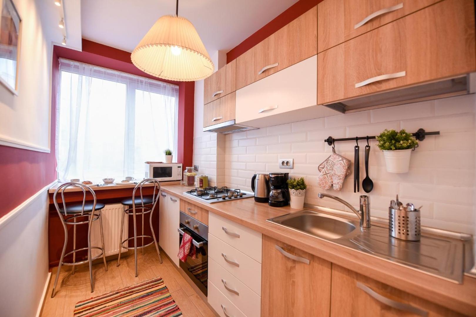 Downtown Oasis: Central Apartments With Cozy Charm Bukurešť Pokoj fotografie